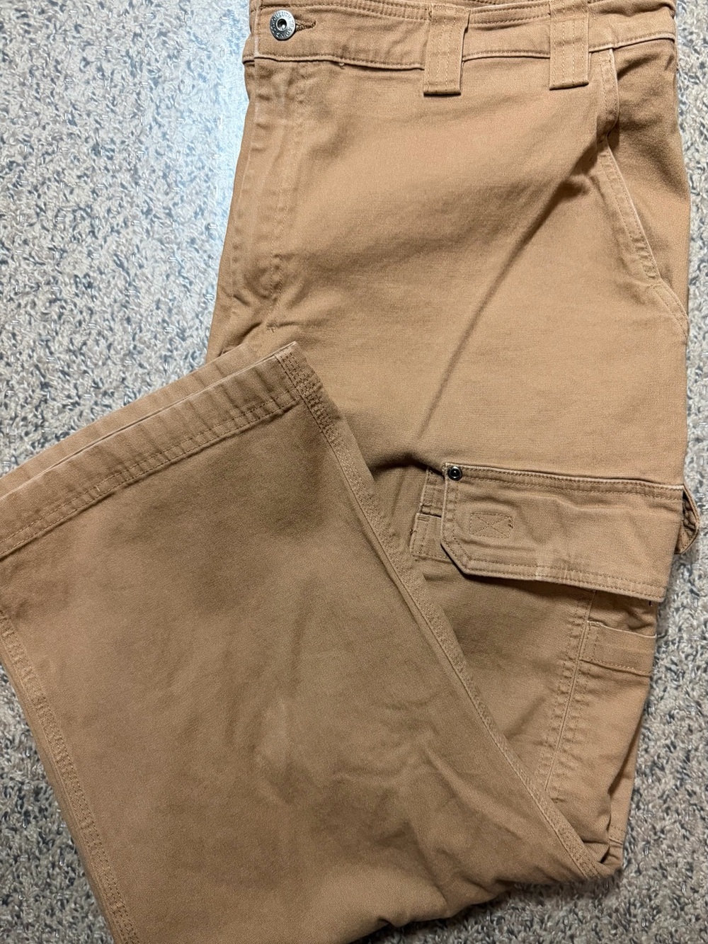 Duluth Men's Fire Hose Cargo Pants in Brown - 48x30